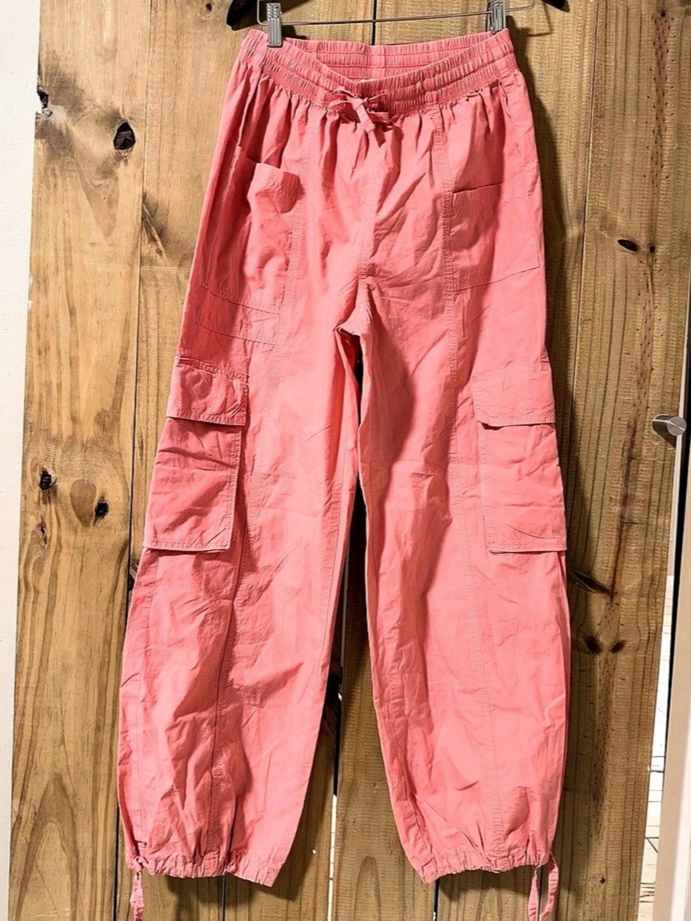 aerie Easiest Cargo Pant Pink Cargo Jogger Pants Small
